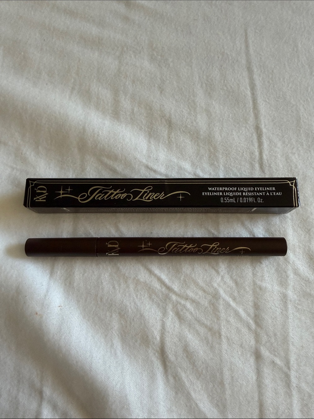 New Kat Von D KVD tattoo liner - waterproof liquid eyeliner - Mad Max Brown